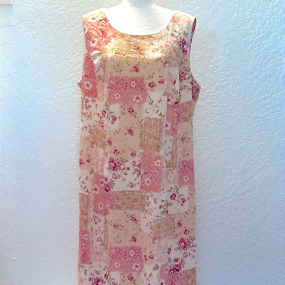 Dress barn woman Multicolor Floral Printed Dress